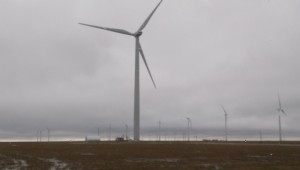 Miles and miles of wind mills throughout the Great Plains!
